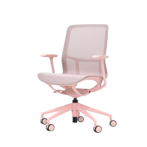 TOVENZA STUDIO pink office chair